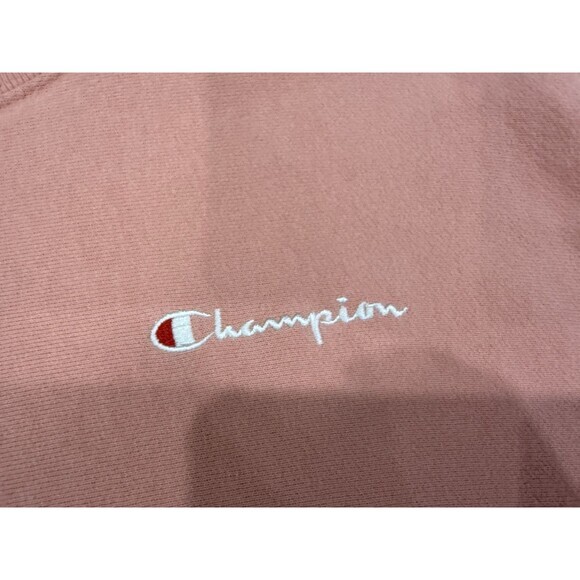 Champion Reverse Weave Sweatshirt Women's Large - Pink Pullover Fleece GF70 130 - Picture 5 of 7